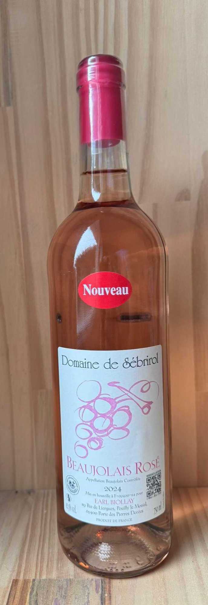 Beaujolais rosé 2024 nouveau 